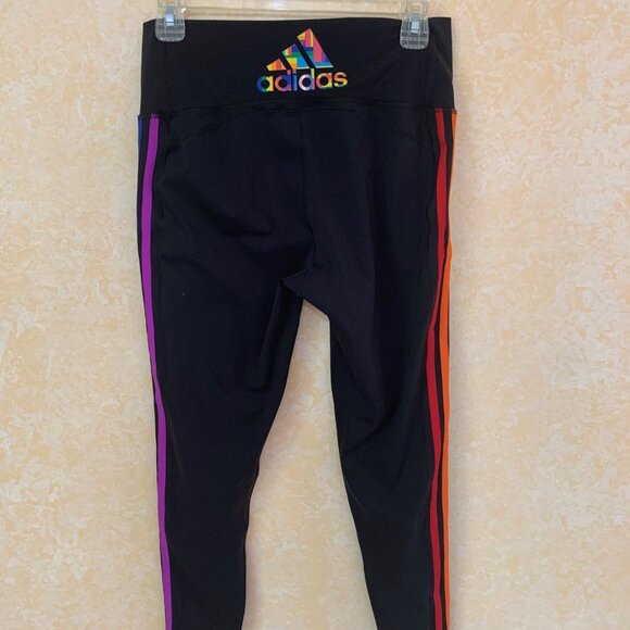 2️⃣ for $40 Like new sdidas 🌈 PRIDE leggings - with small flaw - Picture 11 of 13
